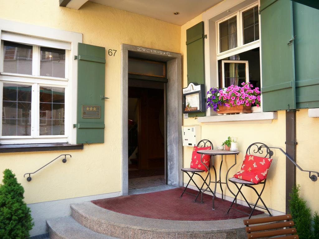 Hotel Obertor ราเวนส์บวร์ก ภายนอก รูปภาพ